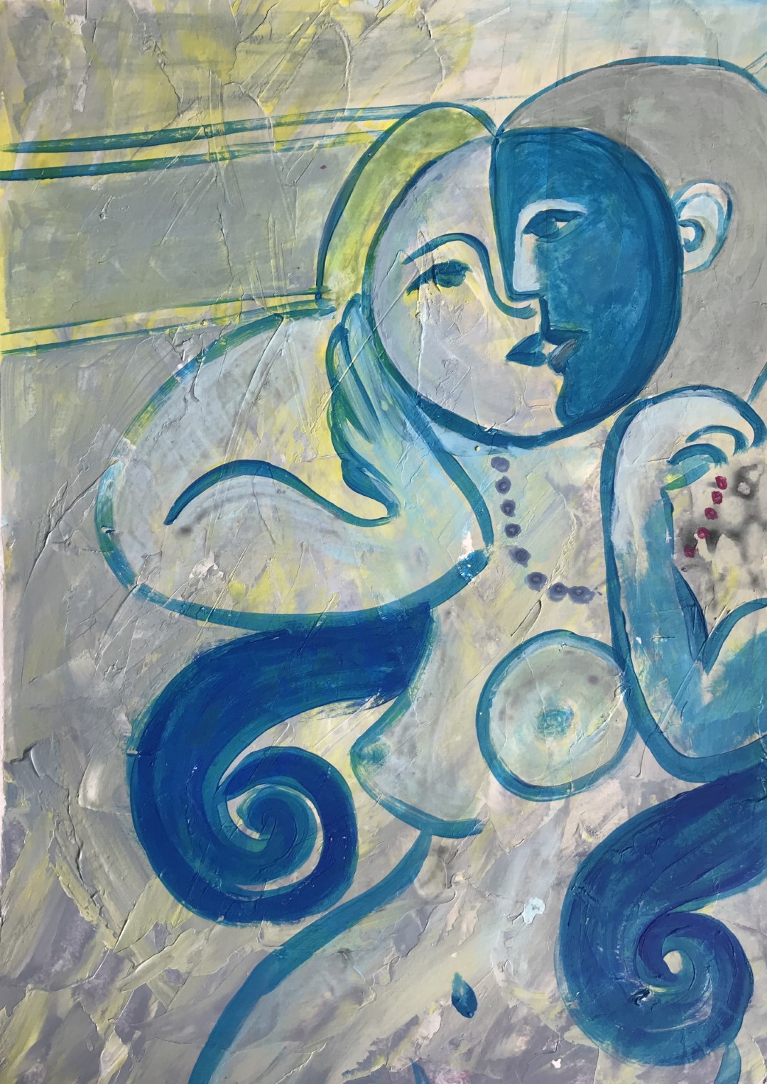 Nude Woman in Armchair